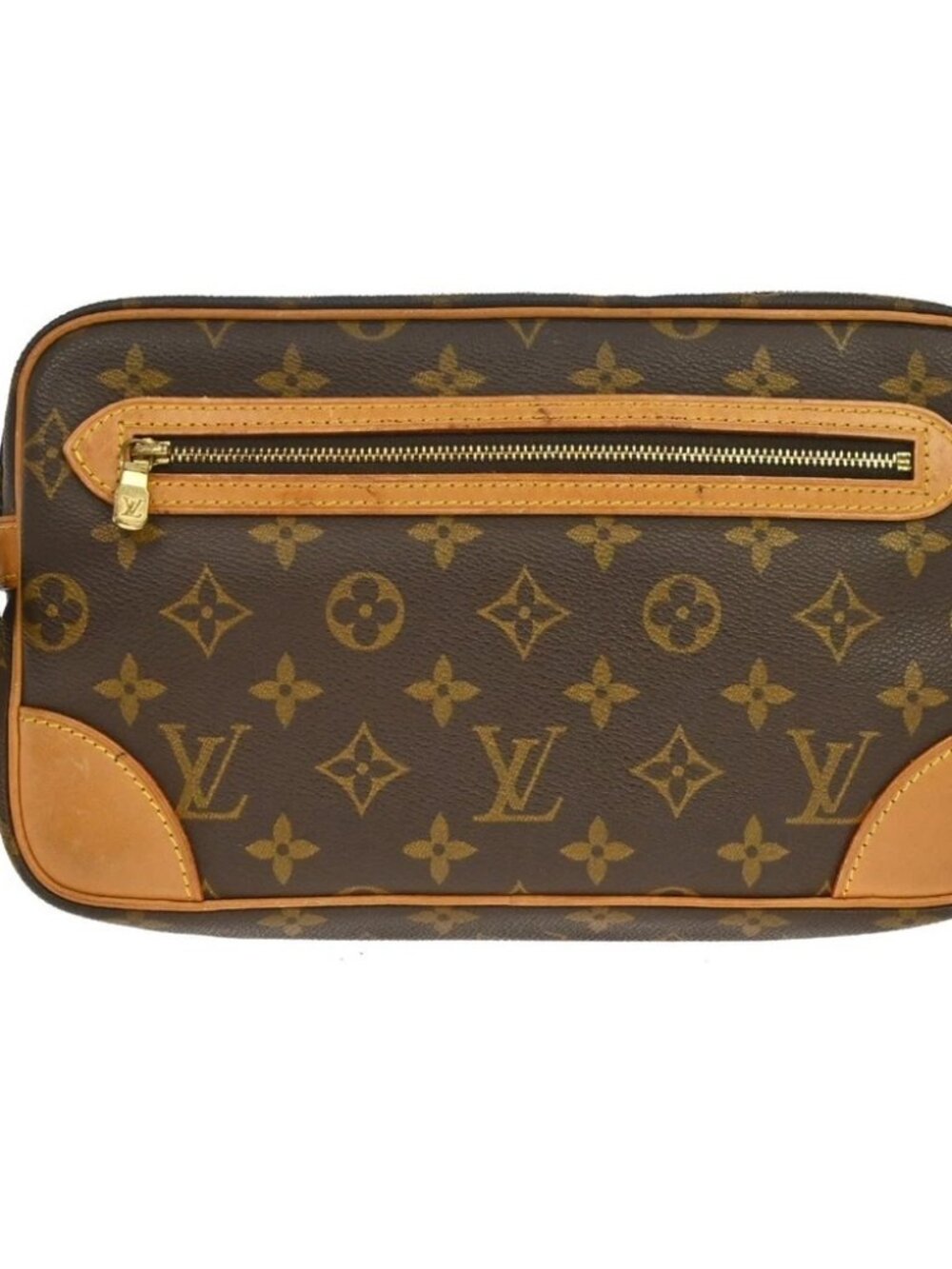 LOUIS VUITTON MARLY DRAGONNE GM CLUCTH BAG